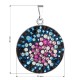 Stříbrný přívěsek s krystaly Swarovski mix barev modrá růžová kulatý 34131.4 galaxy Stříbrný přívěsek s krystaly Swarovski mix barev modrá růžová kulatý 34131.4 galaxy