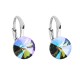 Stříbrné náušnice visací s krystaly Swarovski fialové kulaté 31229.5 Stříbrné náušnice visací s krystaly Swarovski fialové kulaté 31229.5