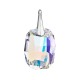 Stříbrný přívěsek s krystaly Swarovski ab efekt obdélník 34254.2 Stříbrný přívěsek s krystaly Swarovski ab efekt obdélník 34254.2