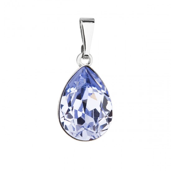 Přívěsek bižuterie se Swarovski krystaly modrá slza 54016.3 lavender Přívěsek bižuterie se Swarovski krystaly modrá slza 54016.3 lavender