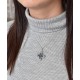 Stříbrný přívěsek se Swarovski krystaly barevný 74044.3 Stříbrný přívěsek se Swarovski krystaly barevný 74044.3