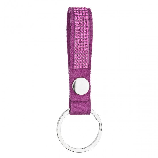 Klíčenka s krystaly Swarovski fialová 78006.3 Klíčenka s krystaly Swarovski fialová 78006.3
