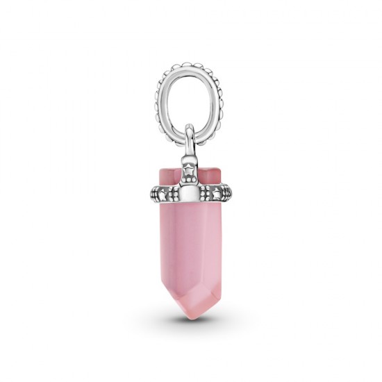 Náhrdelníkový přívěsek Růžový amulet Náhrdelníkový přívěsek Růžový amulet